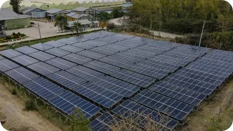 C:Pesa - Roof Mounted solar plant in Mombasa Kenya