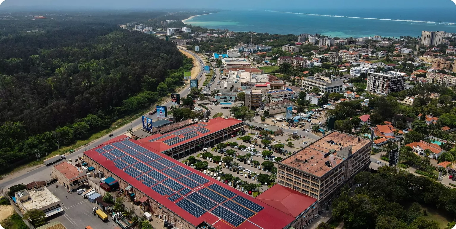 C:Pesa - Ground-mounted solar plant in Isinya Kenya